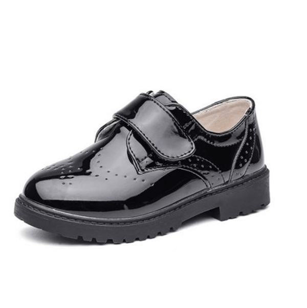 Executive Sturdy Boys Formal/school Shoe In Black